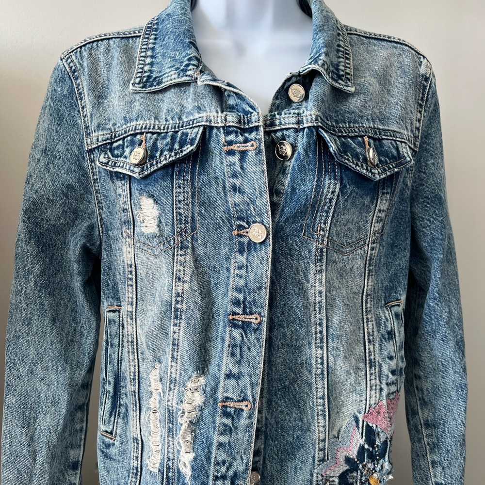Beautiful Bebe Jean Jacket